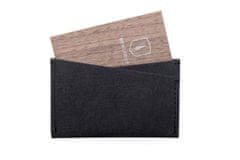 BeWooden férfi névjegykártya-tartó mosható papírból készült Nox Washpaper Card Holder fekete