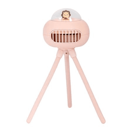 REMAX UFO Stroller ventilátor (F28 Pink) (F28 Pink)