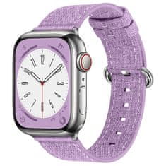 BStrap Denim szíj Apple Watch 38/40/41mm, purple