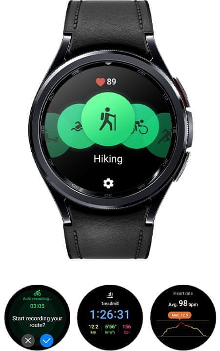 Okosóra smartwatch Samsung Galaxy Watch6 Classic rozsdamentes acél forgó lunette okosóra erős okosóra egészségügyi funkciók Wear OS egyedi funkciók fejlett funkciók Google Pay EKG vér oxigénszint fitnesz óra zászlóshajó teljesítmény minőségi anyag EKG prémium feldolgozás tartós anyagok NFC fizetések belső memória zene multisport kamera vezérlés