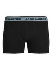 Jack&Jones 3 PACK - férfi boxer JACLOUIS 12241168 Black (Méret S)