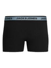 Jack&Jones 3 PACK - férfi boxer JACLOUIS 12241168 Black (Méret S)