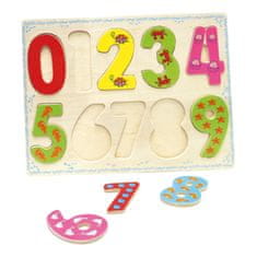 Bino fa játékok számoló puzzle számjegyek