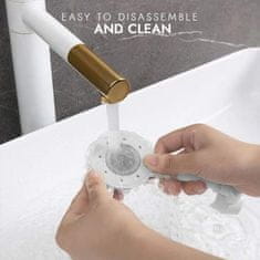 Mormark Zuhanyfej tartó, beépitett kampó, 360 fokban forgatható - SHOWHOLD