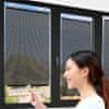 Napellenző árnyékoló roló, tapadókrongos ablak roló, egyszerű belső árnyékolás, 50x125 cm-es ablak árnyékoló | SUNGUARD