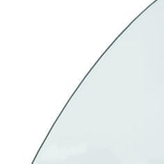 Greatstore félkör alakú kandalló-üveglap 1200 x 600 mm