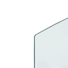 Vidaxl kandalló-üveglap 120 x 60 cm 324150