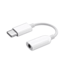 Xiaomi Adapter, USB Type-C - 3.5 mm jack átalakító, Xiaomi, gyári, fehér (131636)