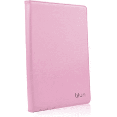 blun Univerzális TabletPC tok, mappa tok, 10&quot;, stand, Blun, rózsaszín (121398)