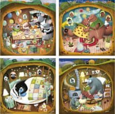 EDUCA Puzzle Forest történetek 4 az 1-ben (12,16,20,25 darab)