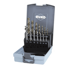 RUKO 245052RO Gépi menetfúró készlet 14 részes (245052RO)