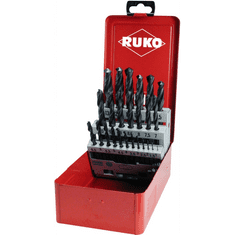 RUKO 205213 HSS-R fém spirálfúró készlet, 25 részes (205213)
