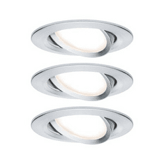 Paulmann Beépíthető lámpa 3 részes készlet LED LED 19.5 W 93451 Nova Alumínium (93451)