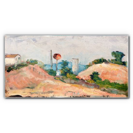 COLORAY.HU Üvegkép Vasúti vágott Cézanne