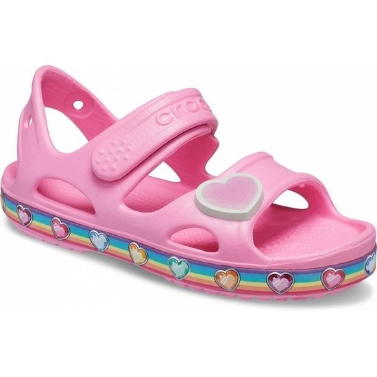 Crocs Szandál rózsaszín Fun Lab Rainbow Sandal Kids