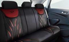 Panda CSC Autó üléshuzat PARS piros-fekete
