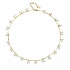 Oliver Weber Gyönyörű aranyozott nyaklánc gyöngyökkel Kurozome Silky Pearls 12312G