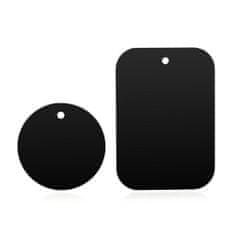 Techsuit Techsuit - (2 csomag) Fém mágnes (MP03) - matt színben - Fekete