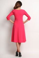 Awama Női estélyi ruha Yseudamor A112 rózsaszín XL