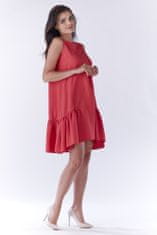 Awama Női mini ruha Guenegune A176 rózsaszín XL