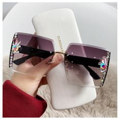 Sunblock Női napszemüveg Blanchedamors Szögletes Fekete Universal