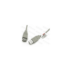 Wiretek kábel USB Hosszabbító A-A, 3m, Male/Female (WUCBE-3)