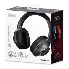 Freestyle Fejhallgató, ZEN, vezetékes / vezeték nélküli, headset, Bluetooth 5.0, Aktív zajszűrés (ANC), szürke (FH0930AG)