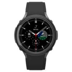 TKG Samsung Galaxy Watch6 Classic (47 mm) - SPIGEN LIQUID AIR fekete szilikon védőtok