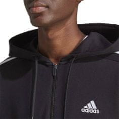 Adidas Pulcsik fekete 170 - 175 cm/M Essentials French Terry 3-Stripes