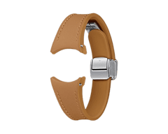 SAMSUNG D-Buckle Hybrid Eco-Leather Band Normal, S/M, teveszín