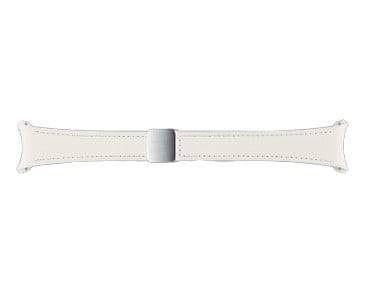 SAMSUNG D-Buckle Hybrid Eco-Leather Band Slim, S/M, krémszín