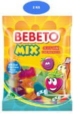 Bebeto  zselés cukorka Mix 80g (2 db)