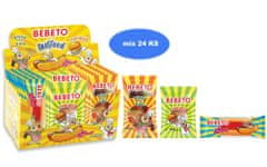 Bebeto  zselés cukorka Fast Food 30g (keverék 24 db)