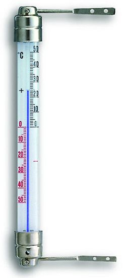 TFA Ablak hőmérő 22cm fém