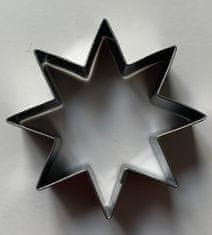 Candy cutter STAR 8db 60mm rozsdamentes acélból 8db