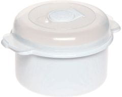 Mikrohullámú edény 0,5l kerek műanyag - változat vagy színvariánsok keveréke