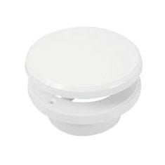 HACO Műanyag tányérszelep szabályozással, fehér, átmérő 100mm 