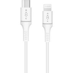 FIXED USB-C/Lightning kábel,2m,MFI,fehér