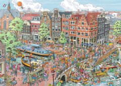 Ravensburger A világ rejtvényvárosai: Amszterdam 1000 darab