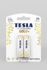 TESLA - AA GOLD+ elemek, 2 db, LR06
