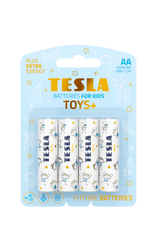 TESLA - AA TOYS BOY elemek, 4 db, LR06