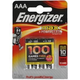 Energizer LR03 4BP AAA Max Alk 4BP AAA Max Alk