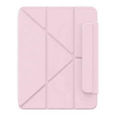 BASEUS mágneses tok iPad Pro 12,9" (2018/2020/2021) rózsaszín (P40112500411-00) (P40112500411-00)