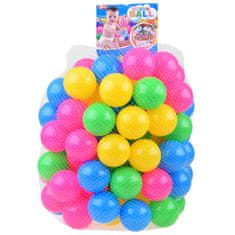 JOKOMISIADA  Colorful Balls Pool Balls 6,5cm 100db Za4428