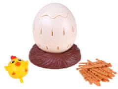 JOKOMISIADA  Vidám játék Prick The Egg Pop Up Chicken Gr0608