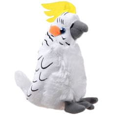 JOKOMISIADA  Kabalája papagáj fehér kabát 17cm 13574