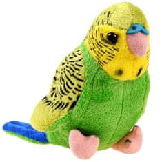 JOKOMISIADA  Zöld hullámos papagáj kabalája 13cm 13847