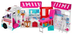 Mattel Barbie mentőautó és klinika 2 az 1-ben, HKT79