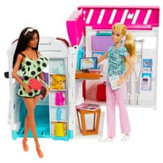 Mattel Barbie mentőautó és klinika 2 az 1-ben, HKT79