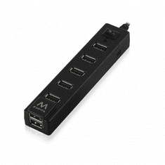 Ewent EW1130 USB 2.0 HUB Mini 7 port Black (EW1130)